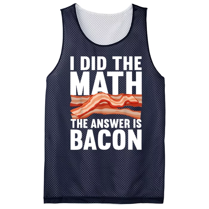 Best Bacon Art For Women Food Pork Meat Bacon Lovers Mesh Reversible Basketball Jersey Tank