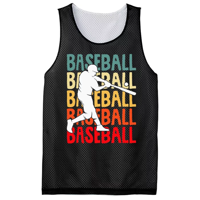 Baseball Mesh Reversible Basketball Jersey Tank