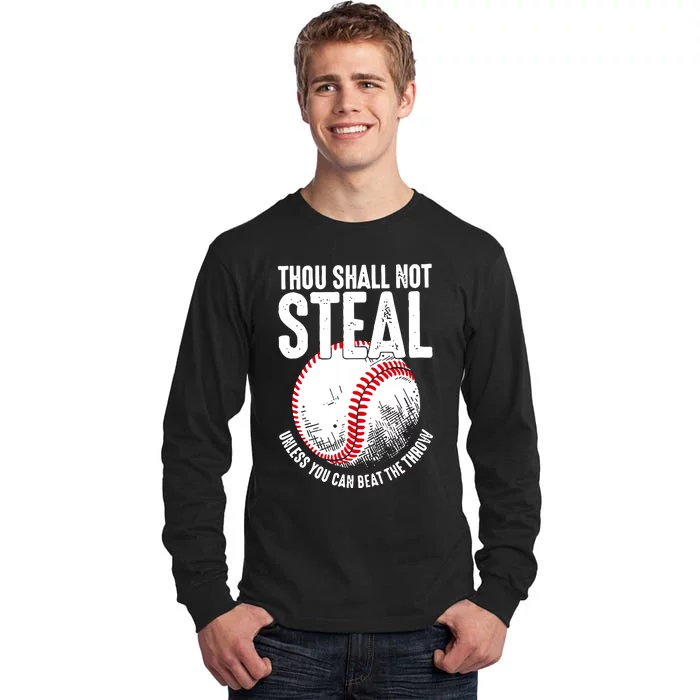 Baseball Tall Long Sleeve T-Shirt