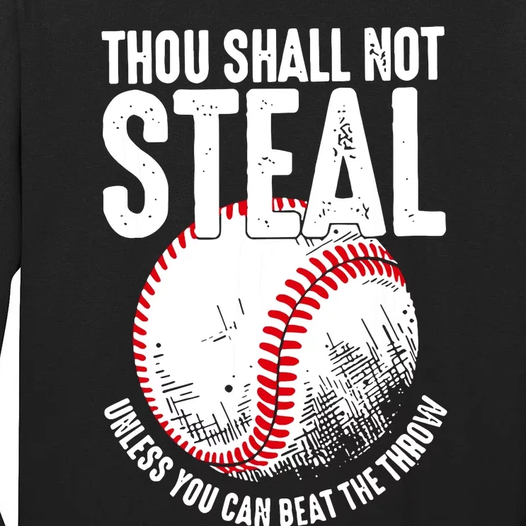 Baseball Tall Long Sleeve T-Shirt