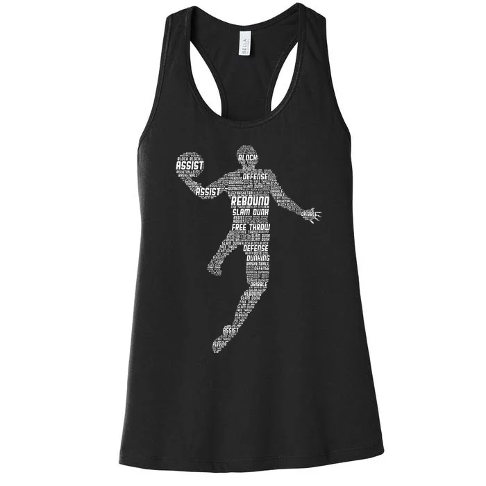 Basketball Women's Racerback Tank