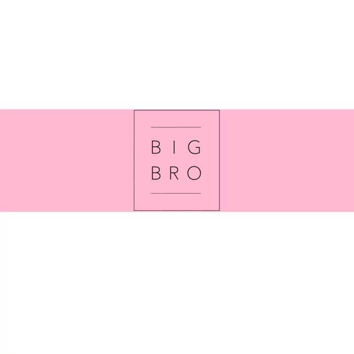 Big Brother Announcement Promoted To Big Bro Bumper Sticker