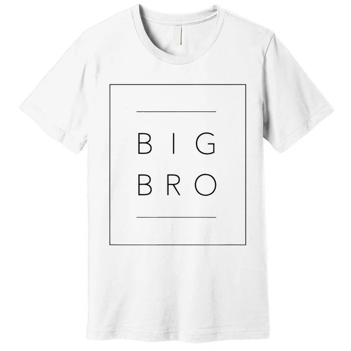 Big Brother Announcement Promoted To Big Bro Premium T-Shirt