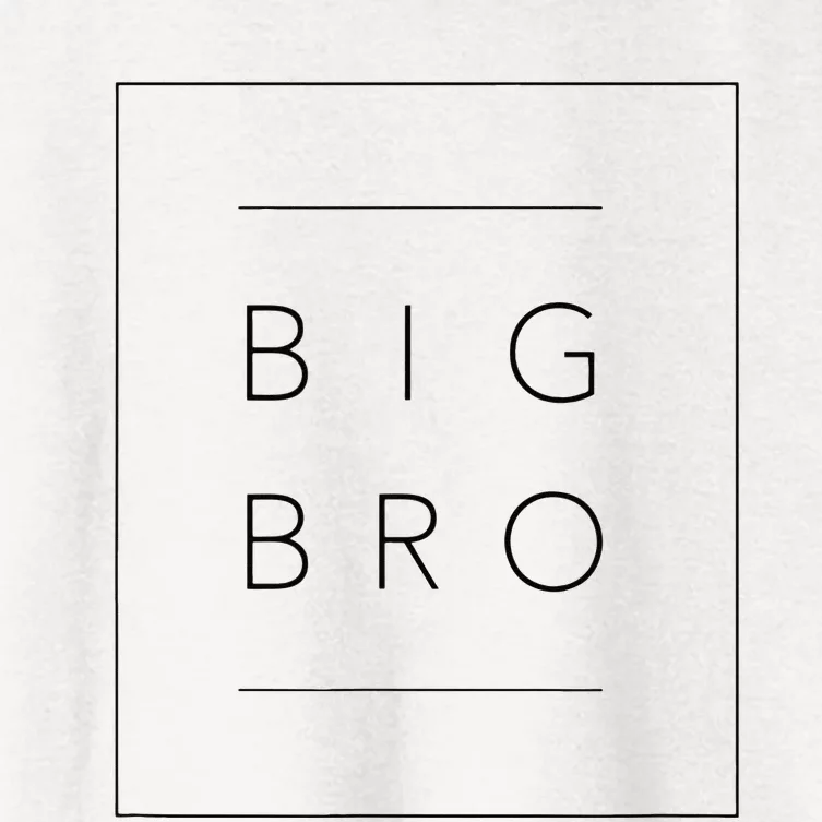 Big Brother Announcement Promoted To Big Bro Women's Crop Top Tee