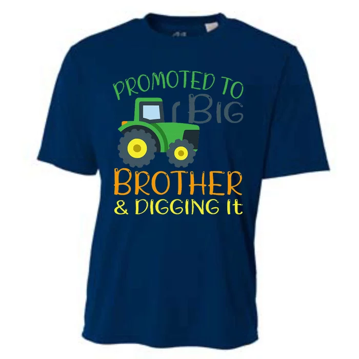 Big Brother Announcement Big Brother With Tractor Cooling Performance Crew T-Shirt