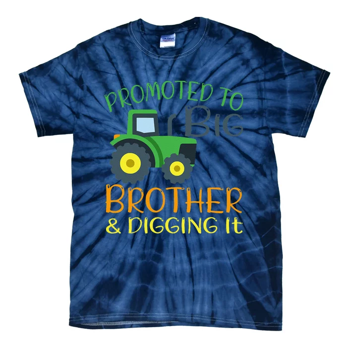 Big Brother Announcement Big Brother With Tractor Tie-Dye T-Shirt