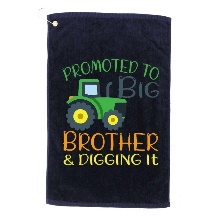 Big Brother Announcement Big Brother With Tractor Platinum Collection Golf Towel