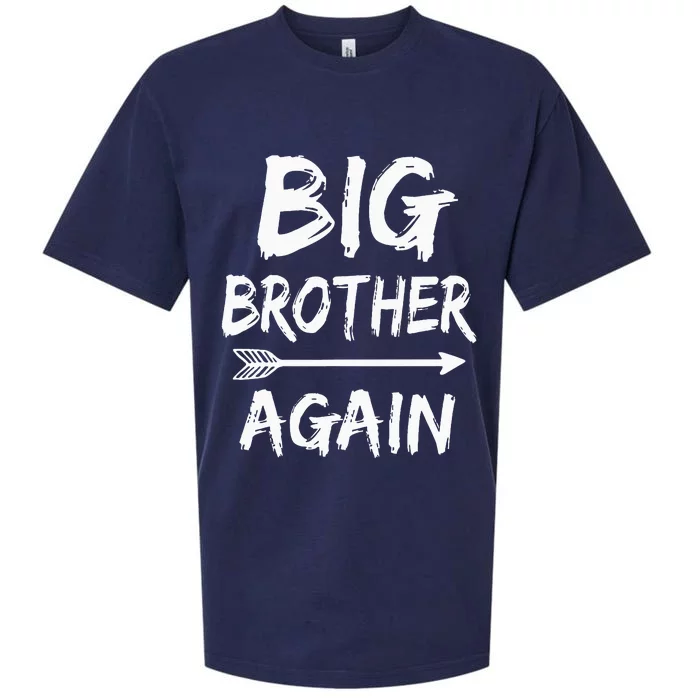 Big Brother Again For With Arrow Funny Gifts 2024 Sueded Cloud Jersey T-Shirt