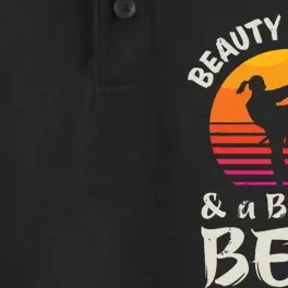 Beauty Brains And A Black Belt Karate Girl Martial Arts Gift Dry Zone Grid Performance Polo