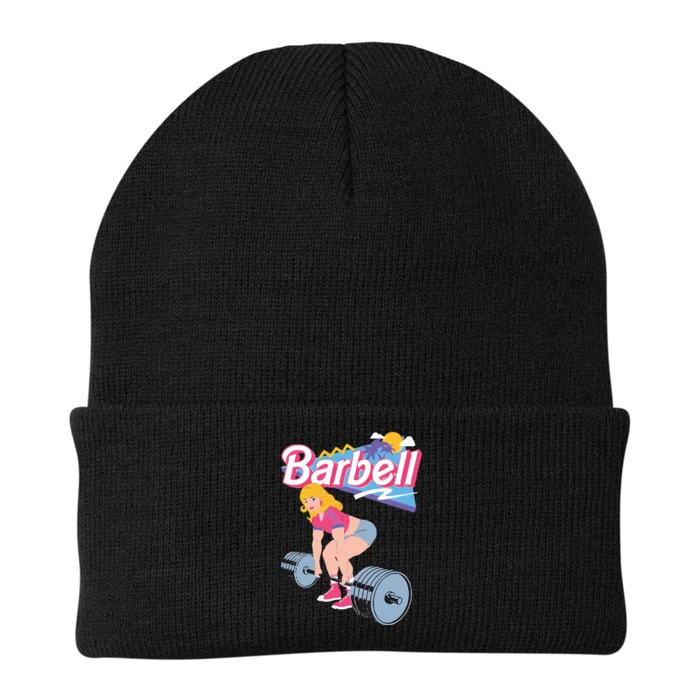 Barbell Knit Cap Winter Beanie