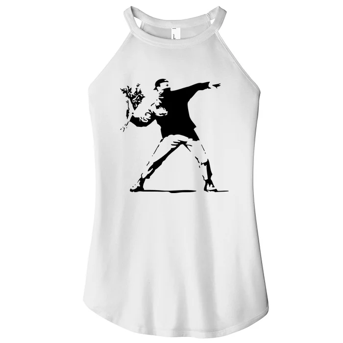 Banksy Women’s Perfect Tri Rocker Tank