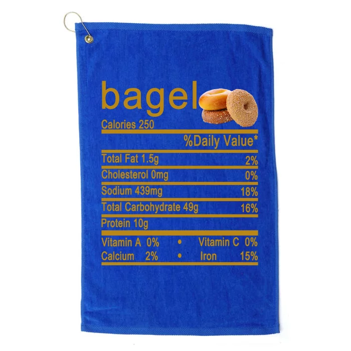 Bagel Platinum Collection Golf Towel