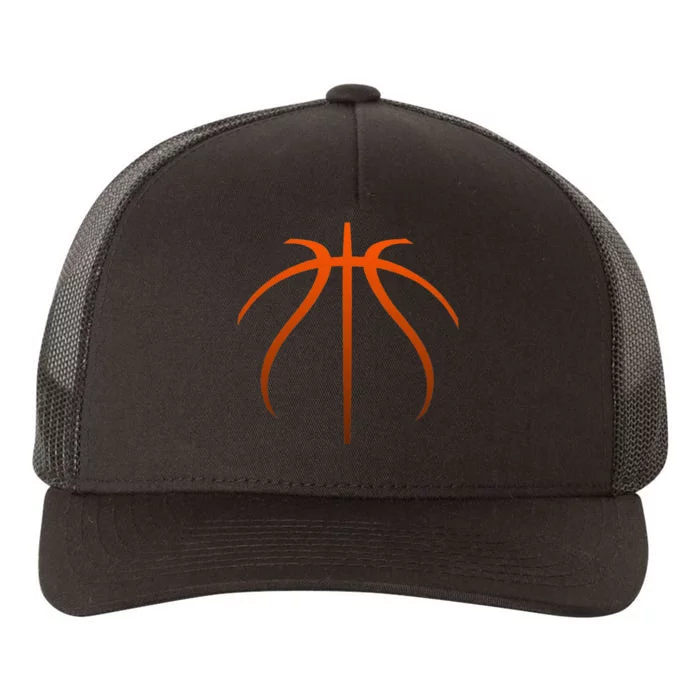 Basketball Yupoong Adult 5-Panel Trucker Hat