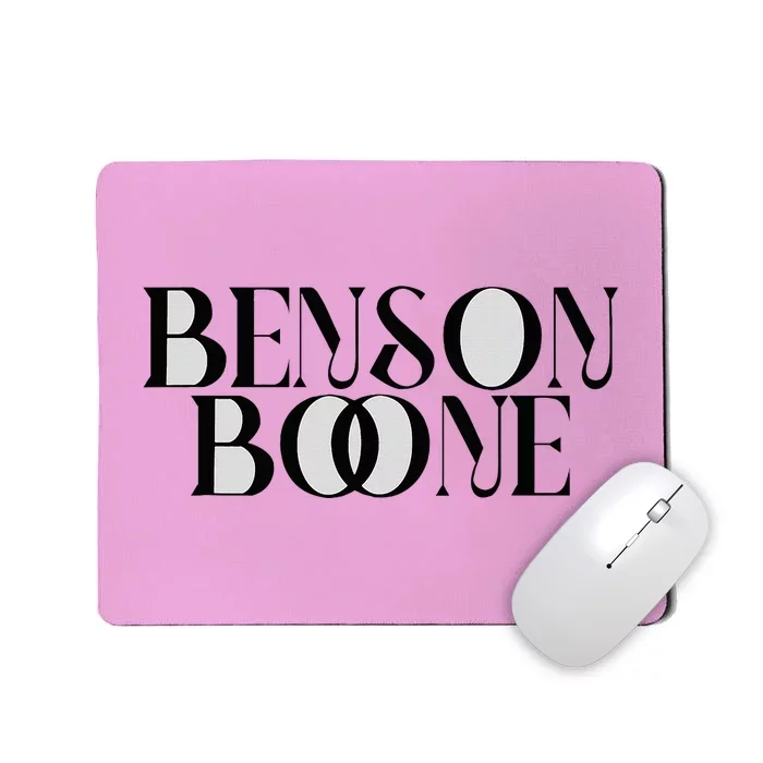 B.E.N.S.O.N B.O.O.N.E Alone Costume Mousepad