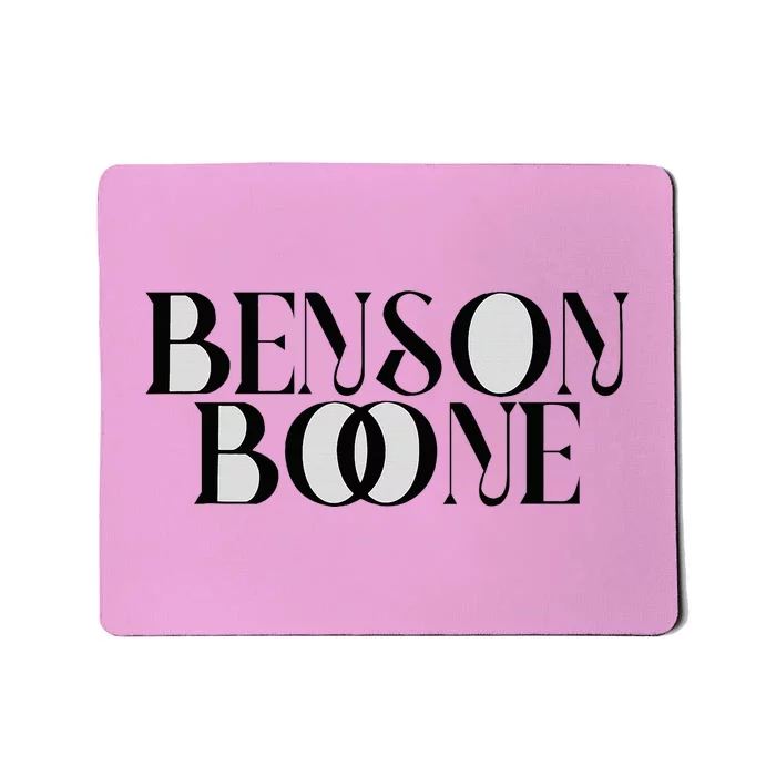 B.E.N.S.O.N B.O.O.N.E Alone Costume Mousepad