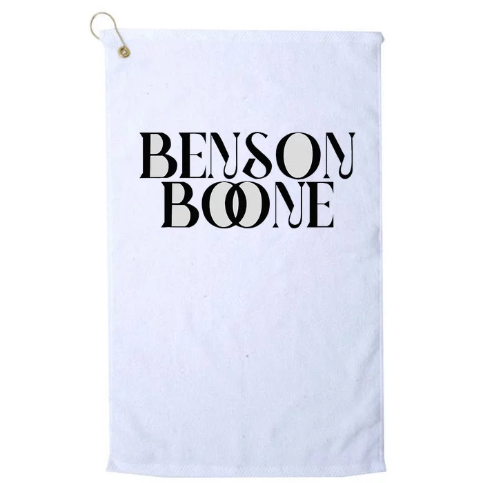 B.E.N.S.O.N B.O.O.N.E Alone Costume Platinum Collection Golf Towel