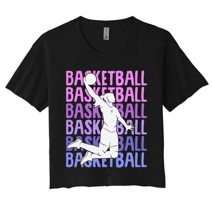 Basketball Women's Crop Top Tee