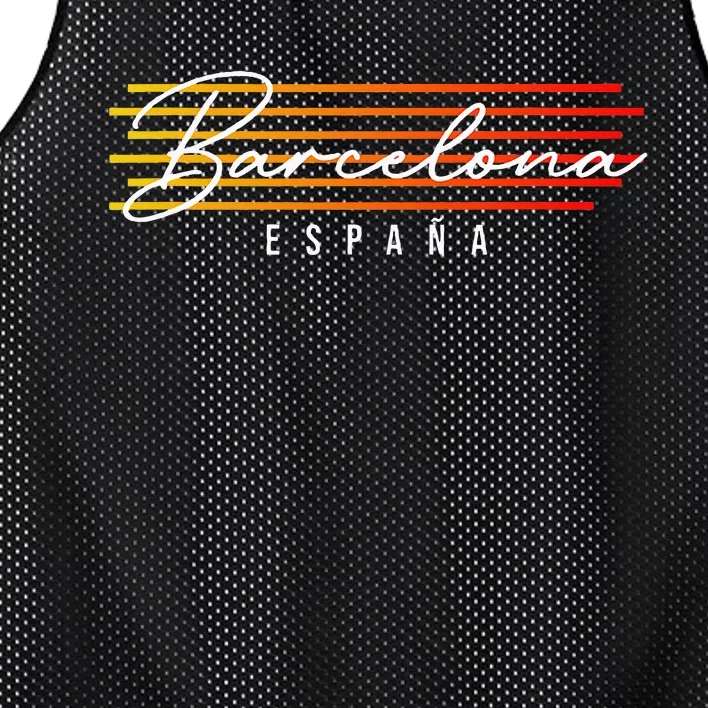 Barcelona Mesh Reversible Basketball Jersey Tank