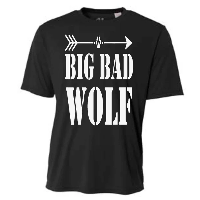 Big Bad and Wolf Funny Wolves Werewolf Cool Dog Cooling Performance Crew T-Shirt