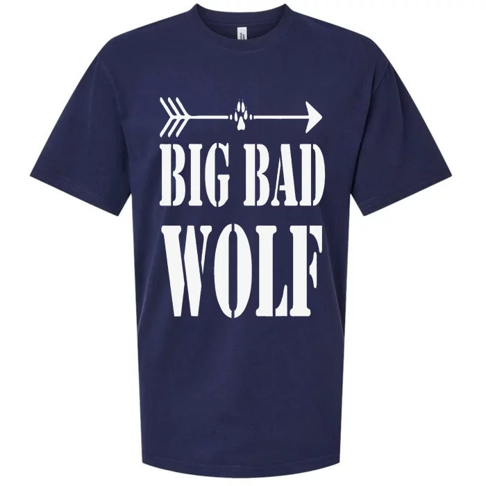 Big Bad and Wolf Funny Wolves Werewolf Cool Dog Sueded Cloud Jersey T-Shirt