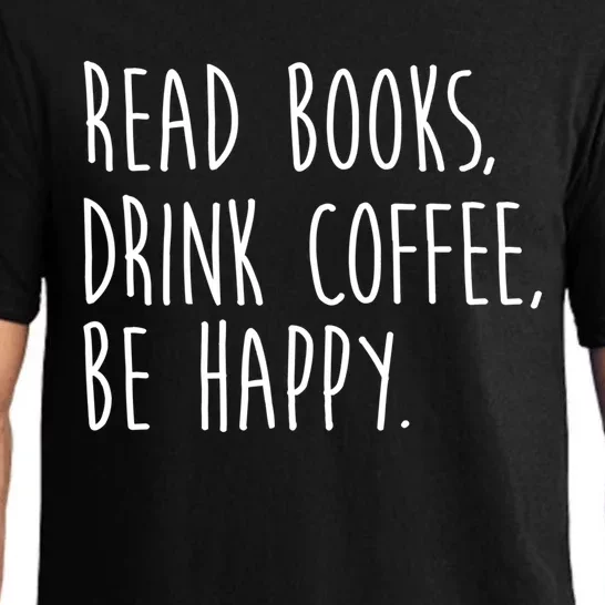 Book Books And Coffee Bookworm Funny Gift Pajama Set