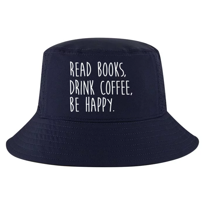 Book Books And Coffee Bookworm Funny Gift Cool Comfort Performance Bucket Hat