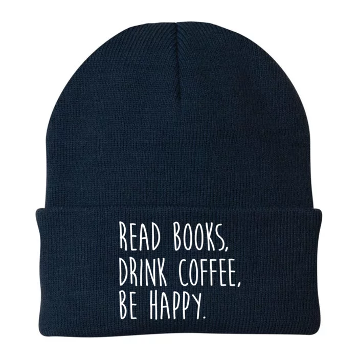 Book Books And Coffee Bookworm Funny Gift Knit Cap Winter Beanie