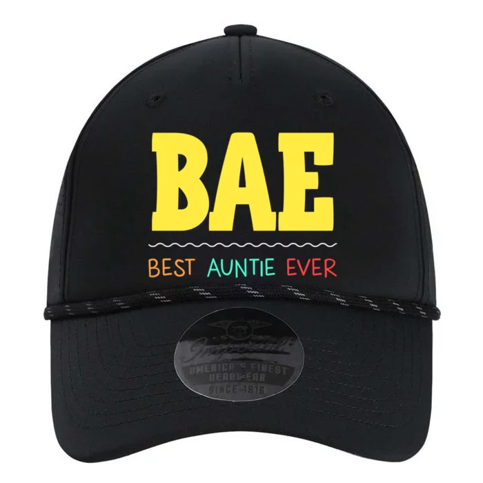 Bae Best Auntie Ever Bae Aunt Best Aunt Funny Auntie Funny Gift Performance The Dyno Cap