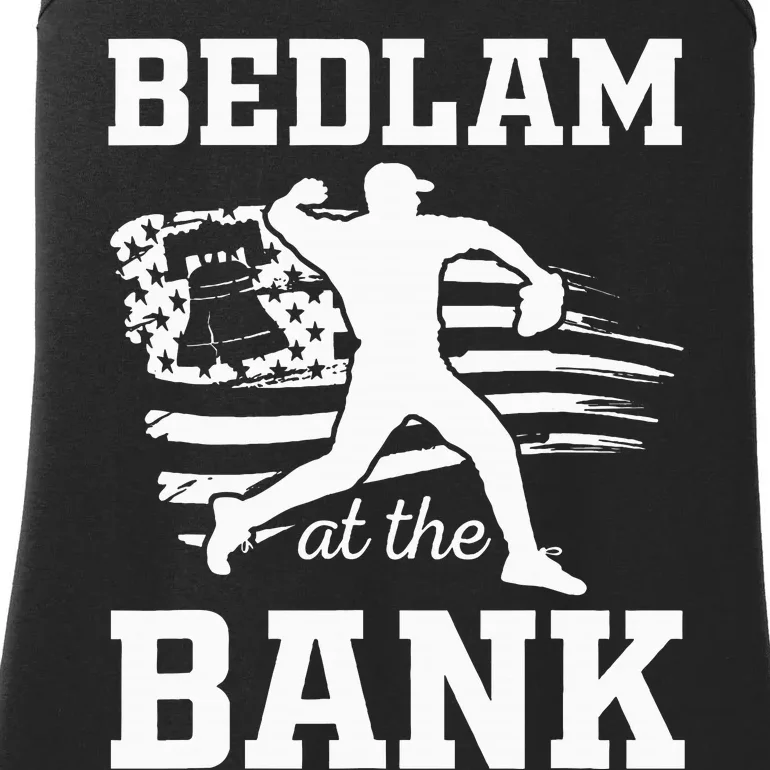 Bedlam Bedlam At The Bank Philadelphia Baseball Ladies Essential Tank