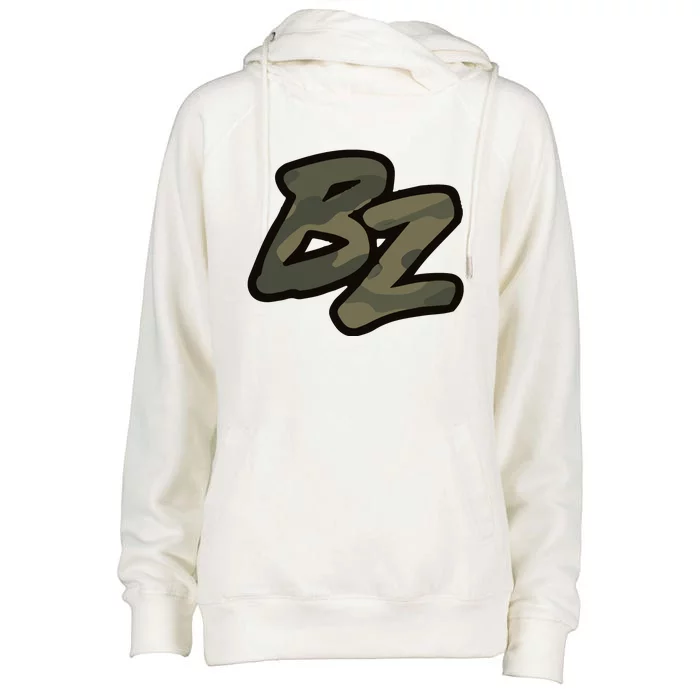 Bz Between A Rock And A Hard Place Womens Funnel Neck Pullover Hood