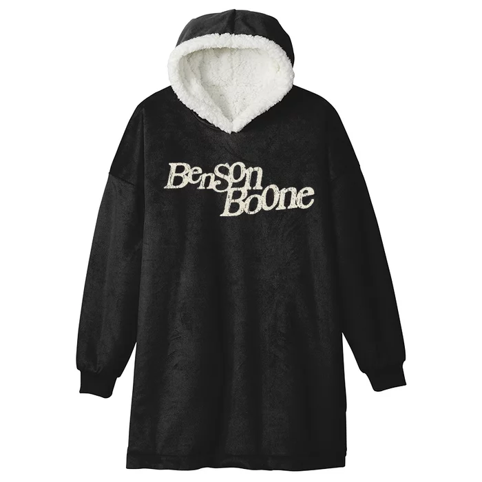 Benson Boone Alone Hooded Wearable Blanket