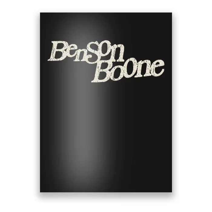 Benson Boone Alone Poster