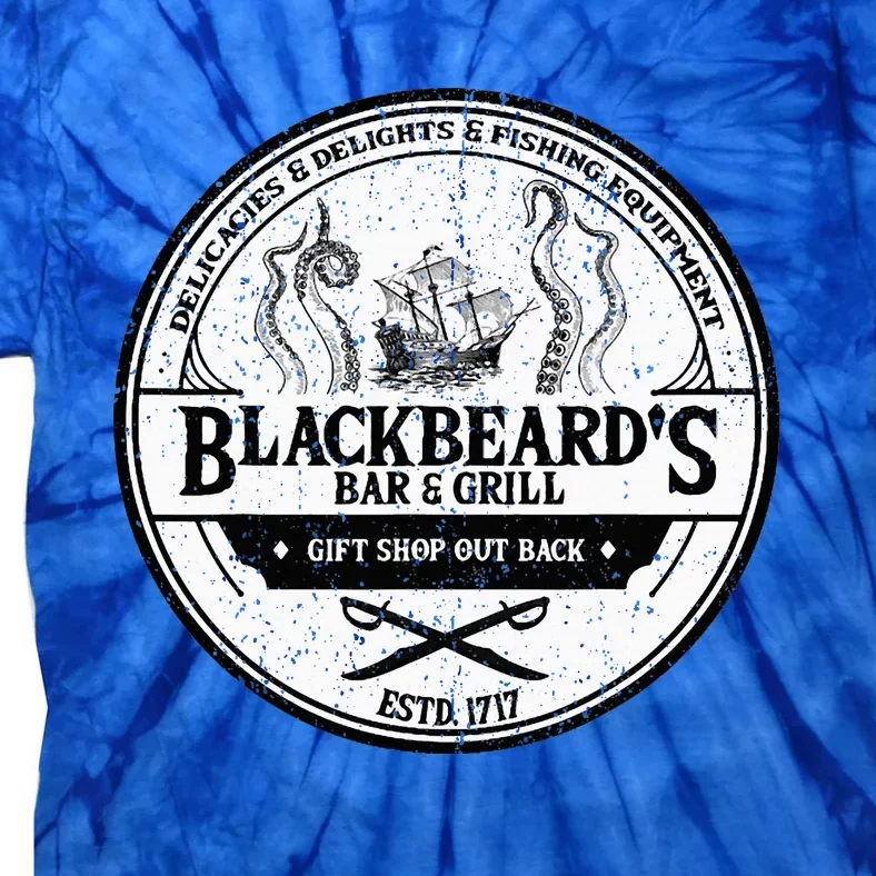 BlackbeardS Bar And Grill Tie-Dye T-Shirt