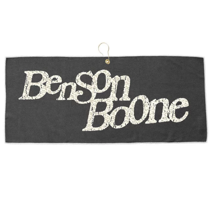 Benson Boone Alone Large Microfiber Waffle Golf Towel