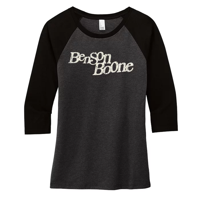 Benson Boone Alone Women's Tri-Blend 3/4-Sleeve Raglan Shirt