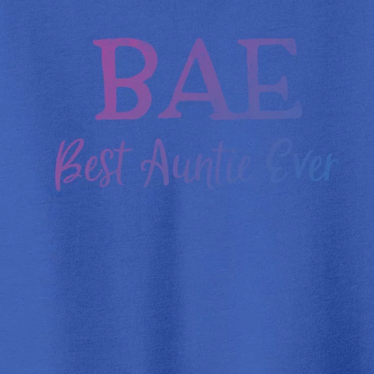 Bae Best Auntie Ever Aunt Christmas Mothers Day Gift Toddler T-Shirt