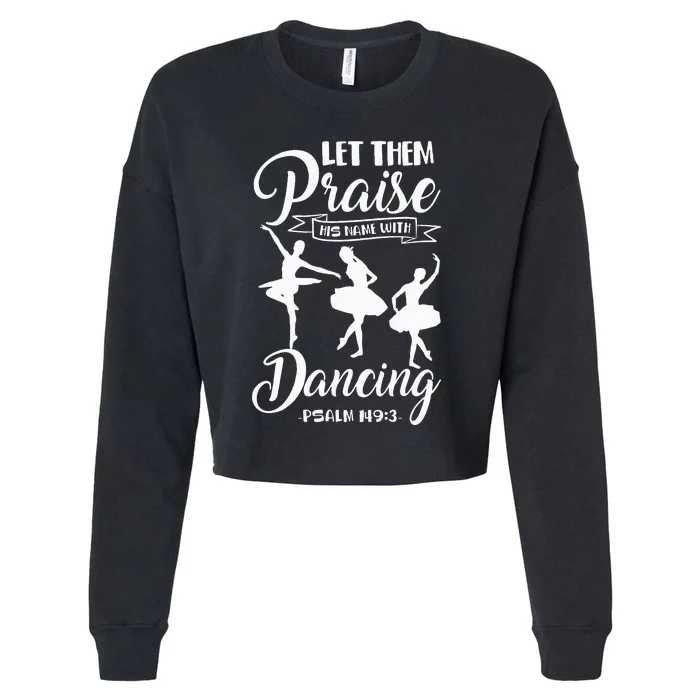 Ballet Cropped Pullover Crew