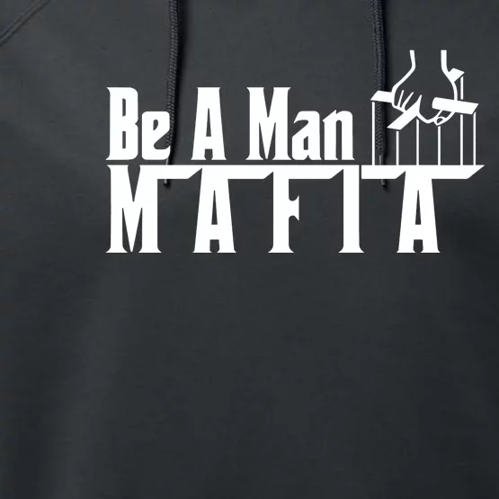 Boston Be A Man Mafia Performance Fleece Hoodie