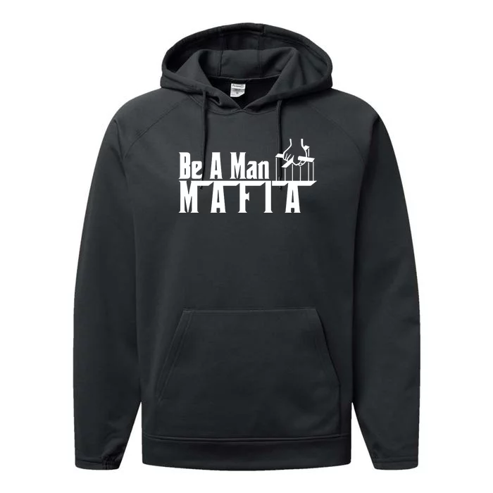 Boston Be A Man Mafia Performance Fleece Hoodie