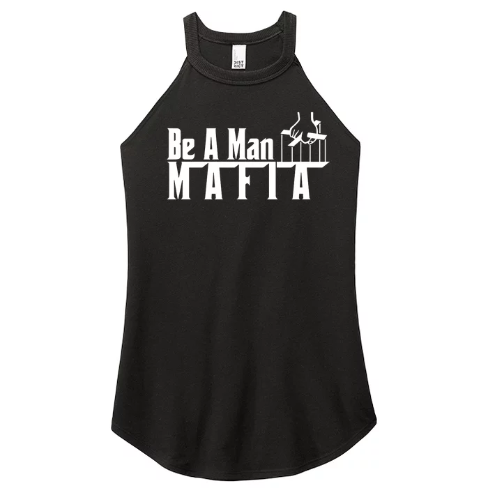 Boston Be A Man Mafia Women’s Perfect Tri Rocker Tank