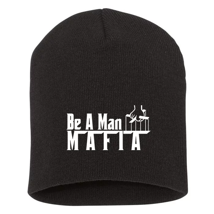 Boston Be A Man Mafia Short Acrylic Beanie