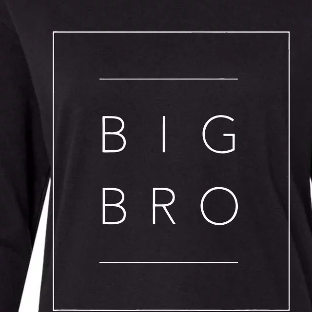 Big Brother Announcemen Promoted To Big Bro Womens Cotton Relaxed Long Sleeve T-Shirt