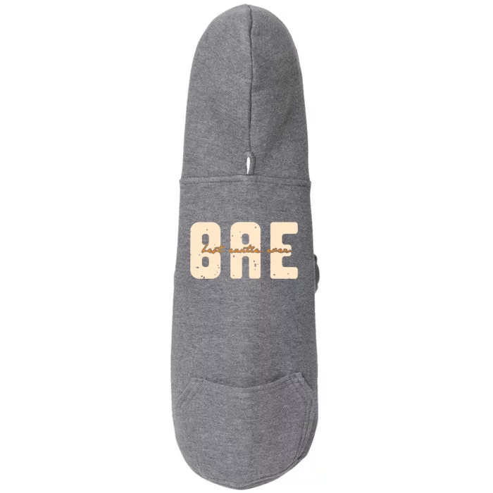 Bae Best Auntie Ever Aunts Great Aunt Great Gift Doggie 3-End Fleece Hoodie