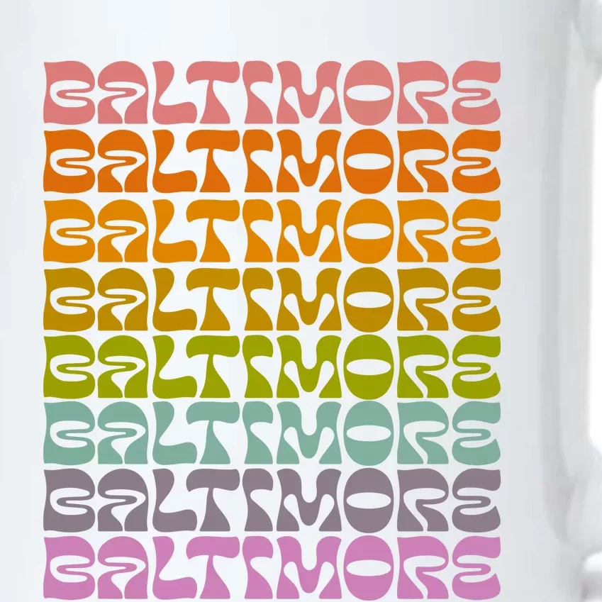 Baltimore Black Color Changing Mug