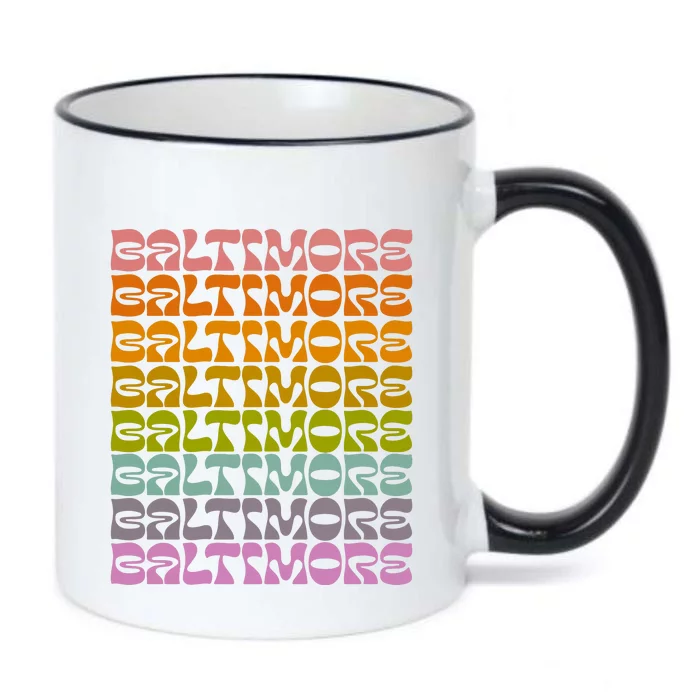 Baltimore Black Color Changing Mug