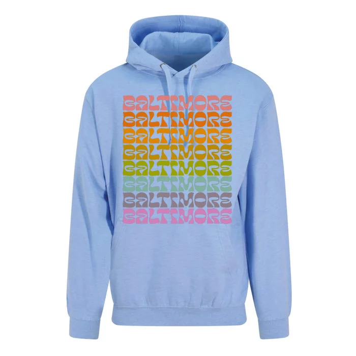 Baltimore Unisex Surf Hoodie