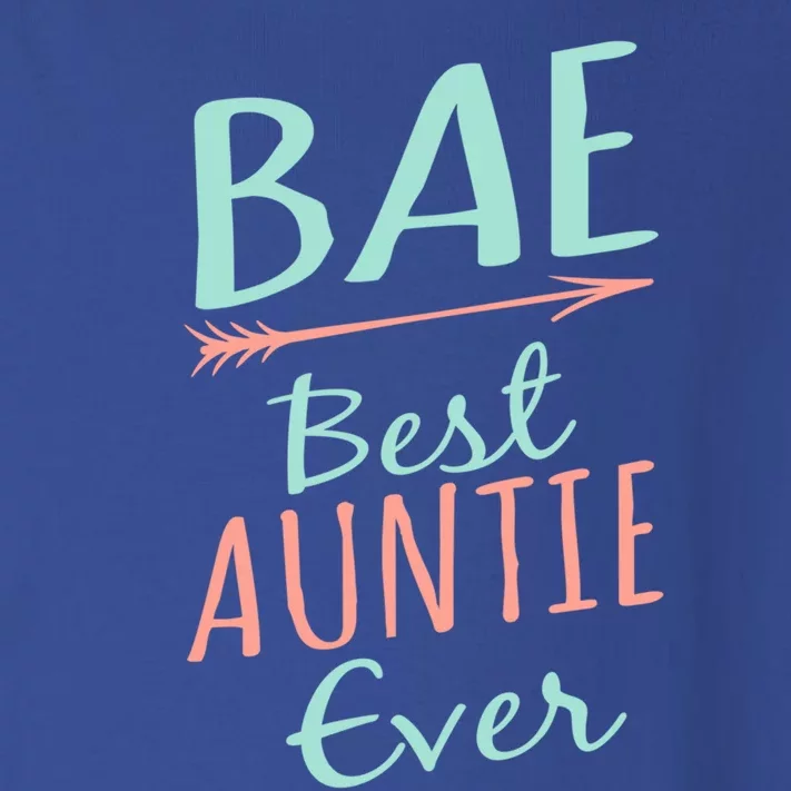 Bae Best Auntie Ever Gift Cute Aunt Gift Toddler Long Sleeve Shirt