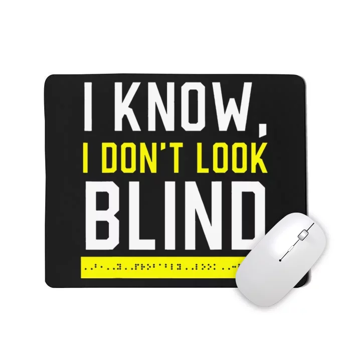 Braille Blind Awareness Visually Impaired Disability Mousepad