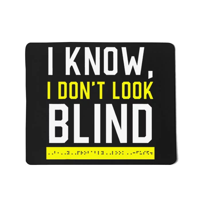 Braille Blind Awareness Visually Impaired Disability Mousepad