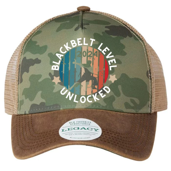 Black Belt Achievement Gift Martial Artskarate Legacy Tie Dye Trucker Hat